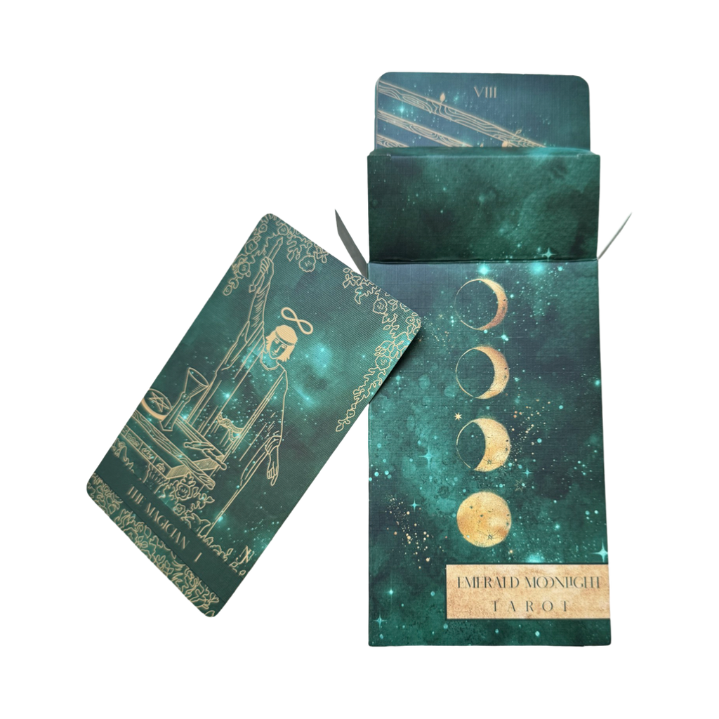 The Emerald Moonlight Tarot Deck- Based on Rider Waite Tarot