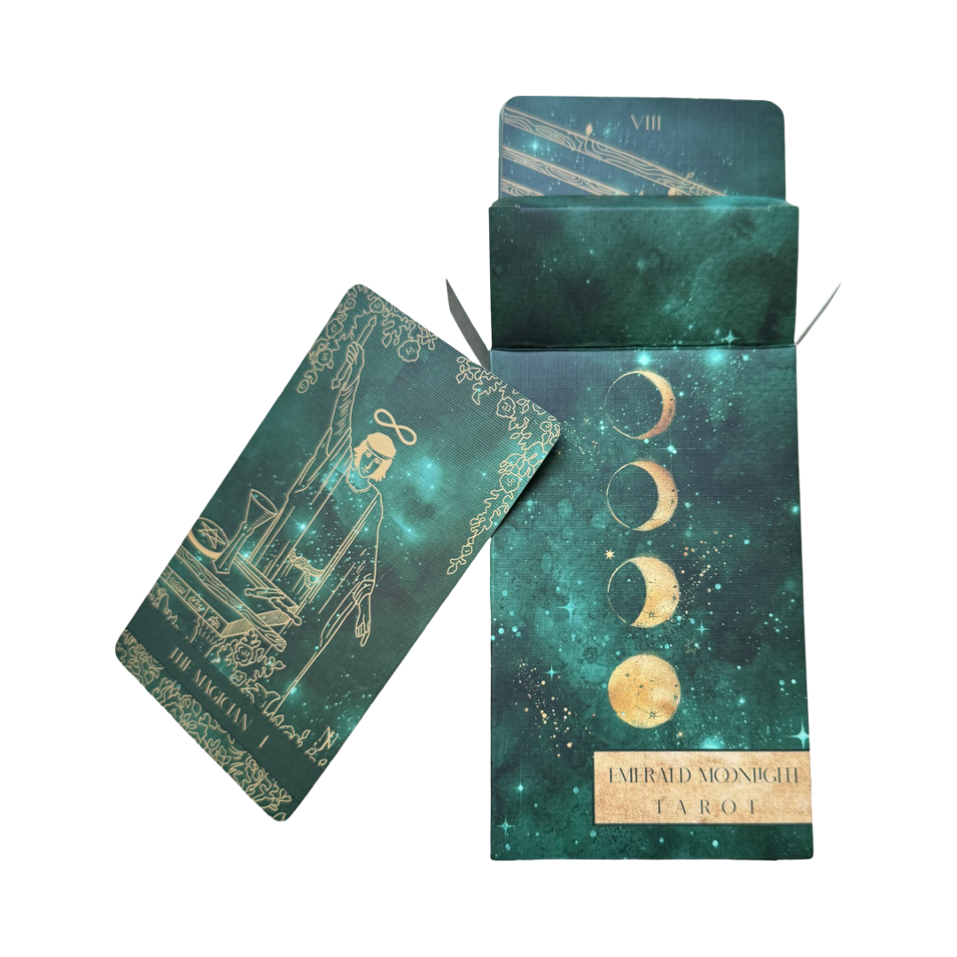 The Emerald Moonlight Tarot Deck- Based on Rider Waite Tarot