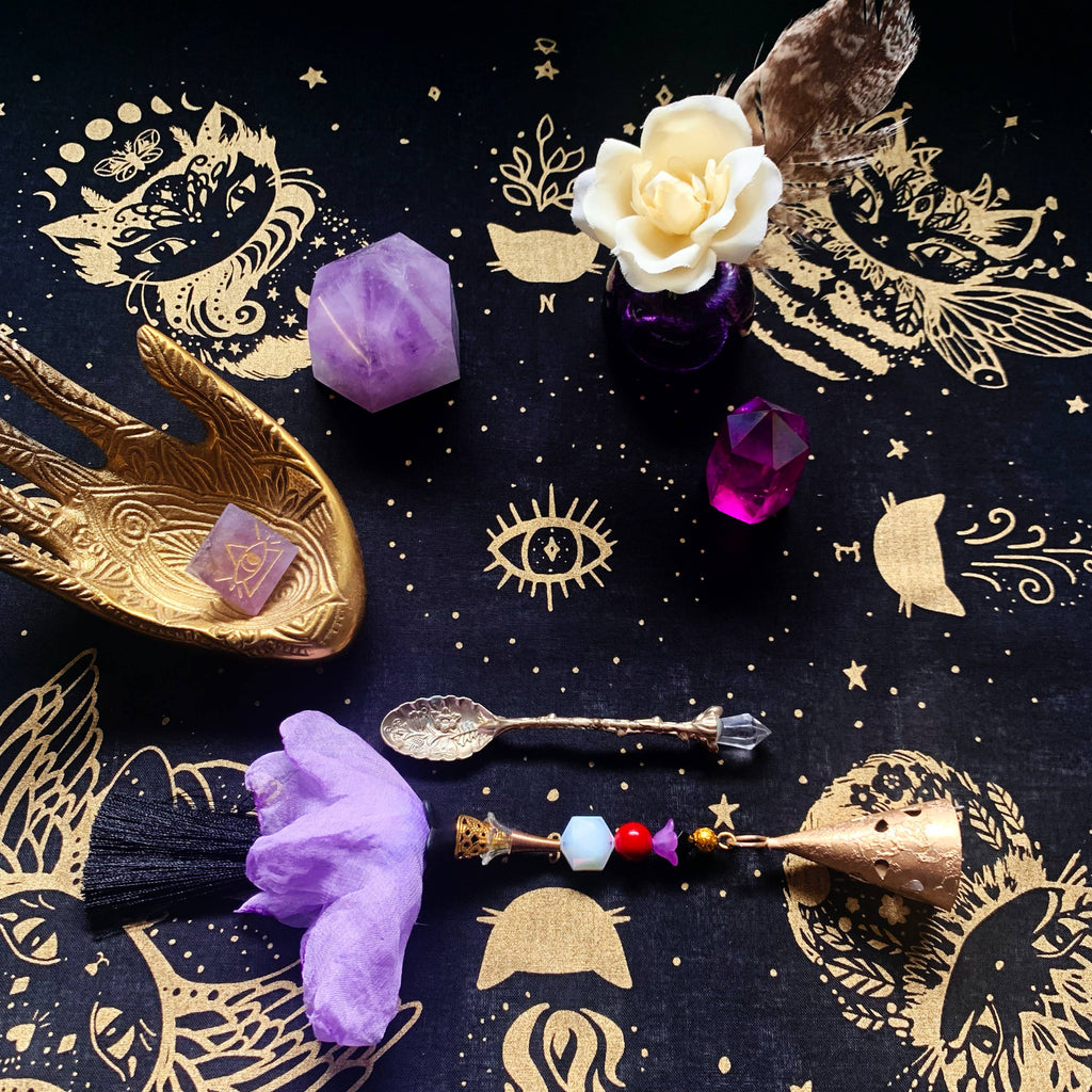 Cosmic Cats Altar Cloth