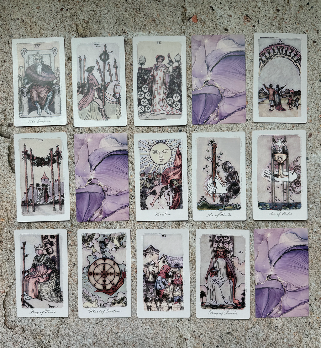 Amethyst Tarot Cards- Based on Rider Waite Tarot  