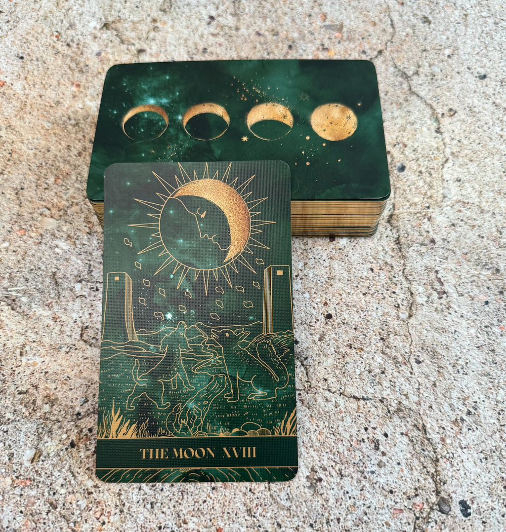 The Emerald Moonlight Tarot Deck- Based on Rider Waite Tarot