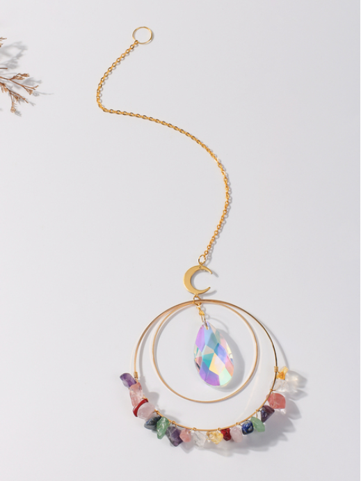 Crystal Moon-Suncatcher