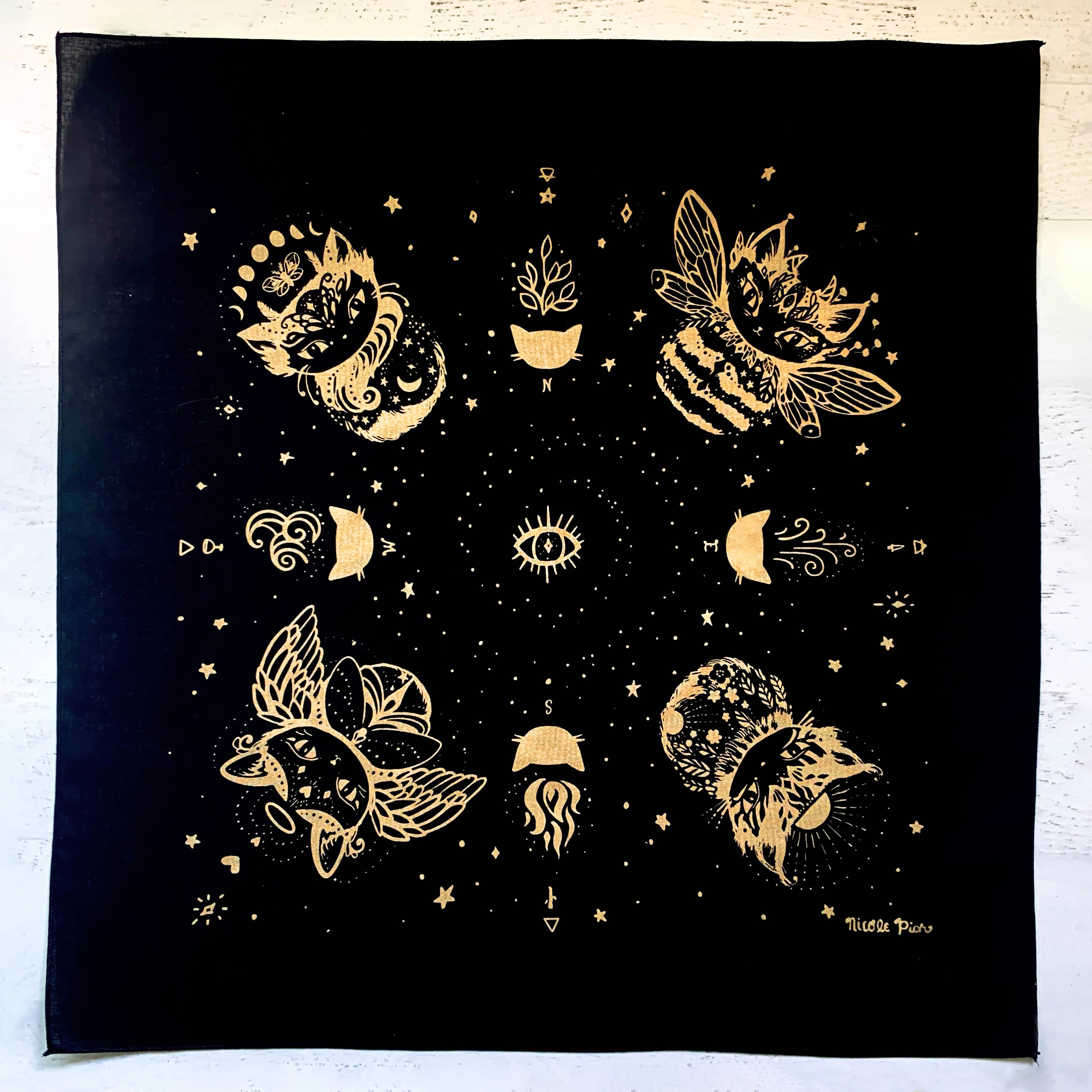Cosmic Cats Altar Cloth
