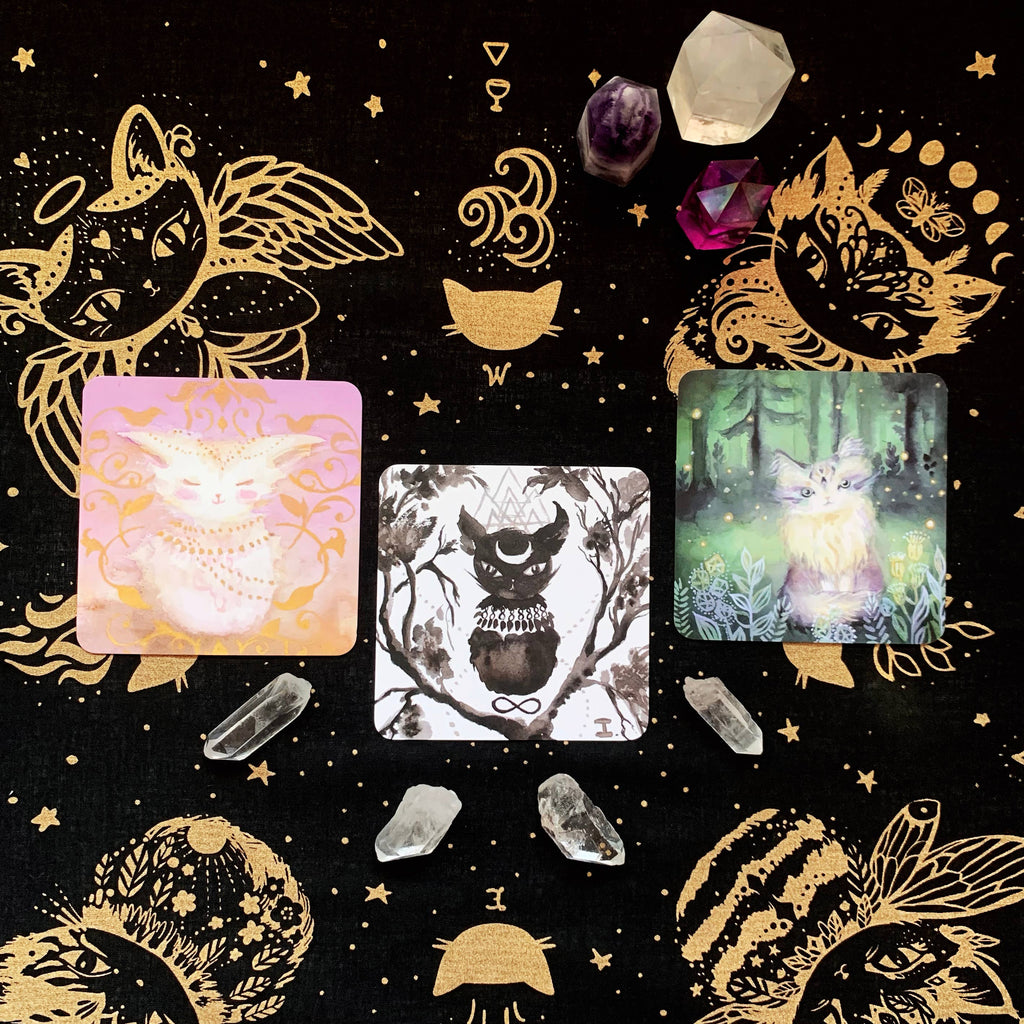 Cosmic Cats Altar Cloth