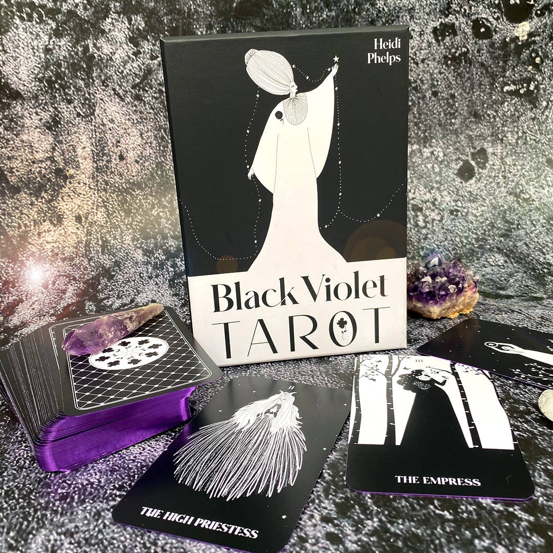 Black Violet Tarot by Heidi  Phelps
