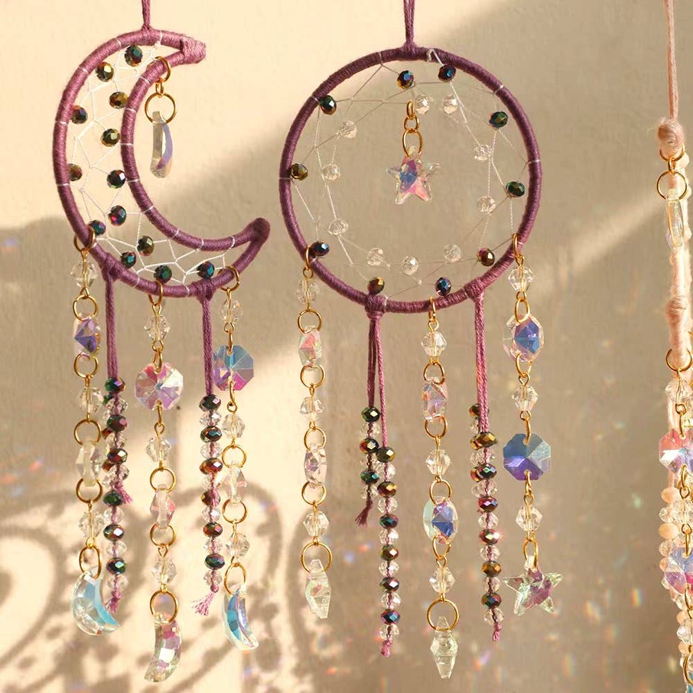 Pink Counting Stars-Suncatcher