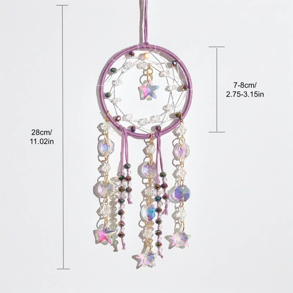 Pink Counting Stars-Suncatcher