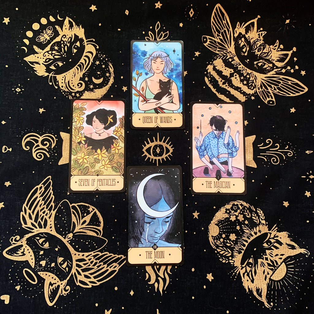 Cosmic Cats Altar Cloth