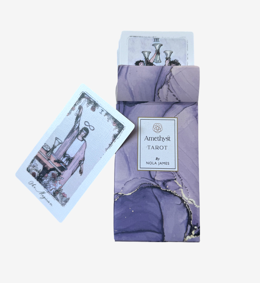 Amethyst Tarot Cards- Based on Rider Waite Tarot  