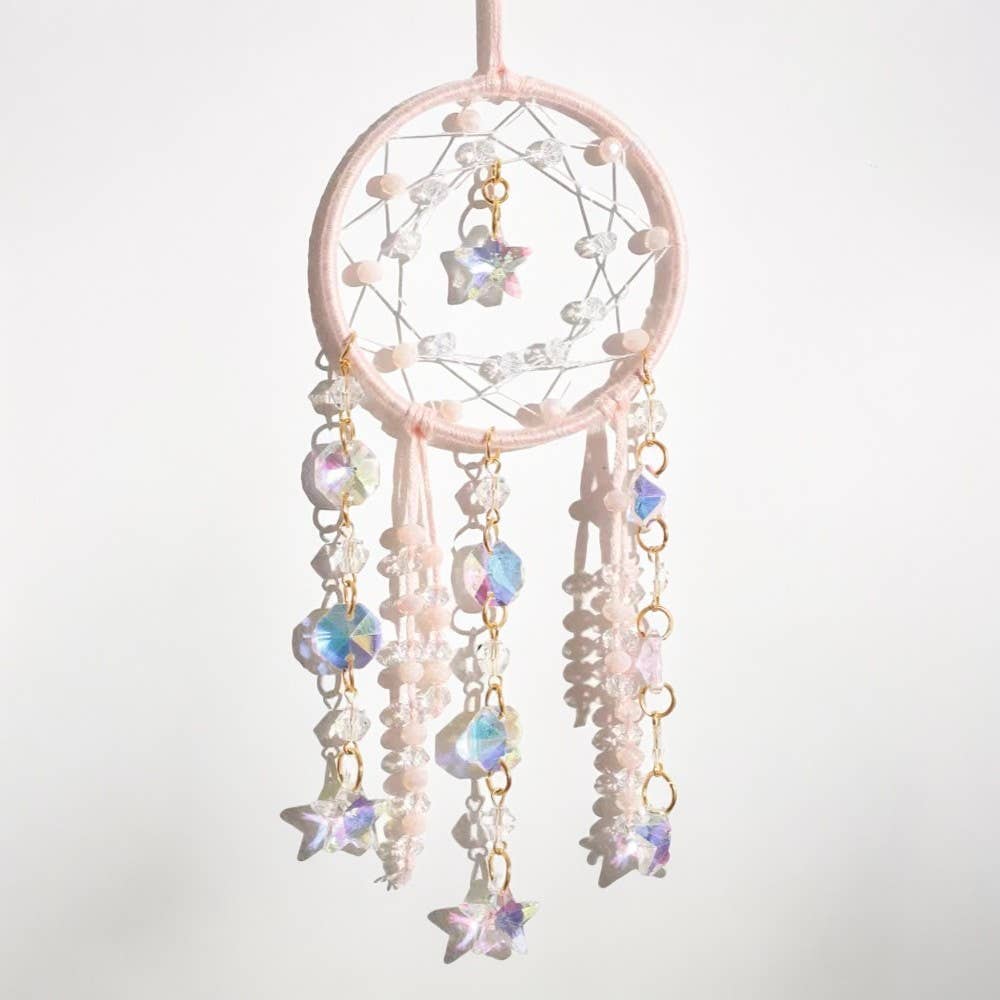 Pink Counting Stars-Suncatcher