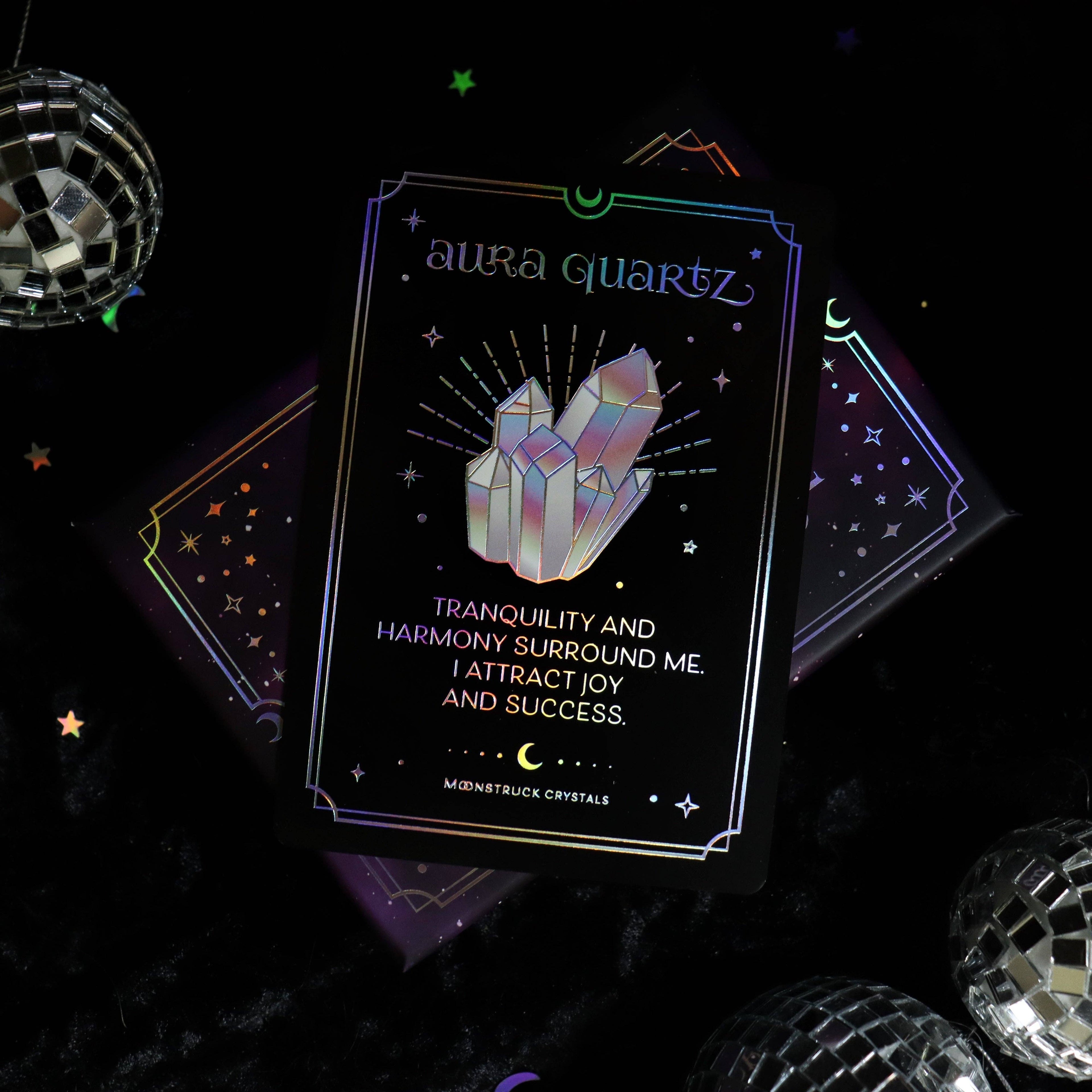 Silver Crystal Affirmations© Card Deck