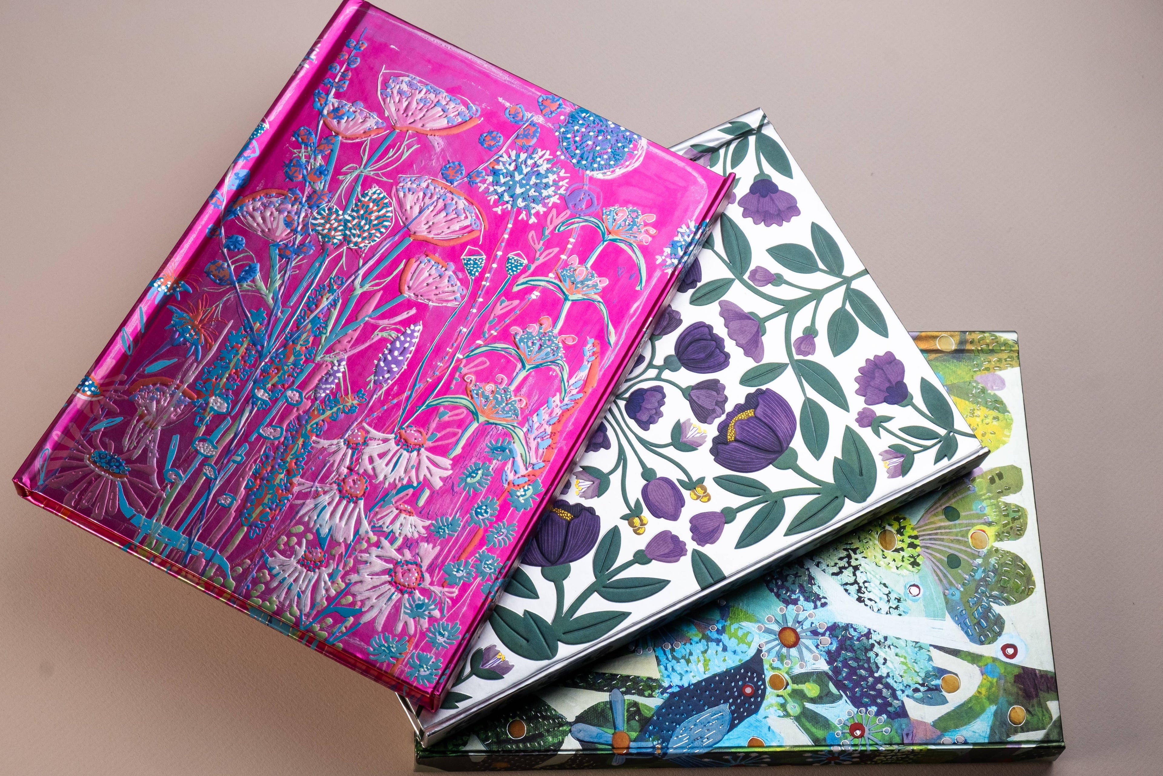 Pink Garden (Foiled Journal)