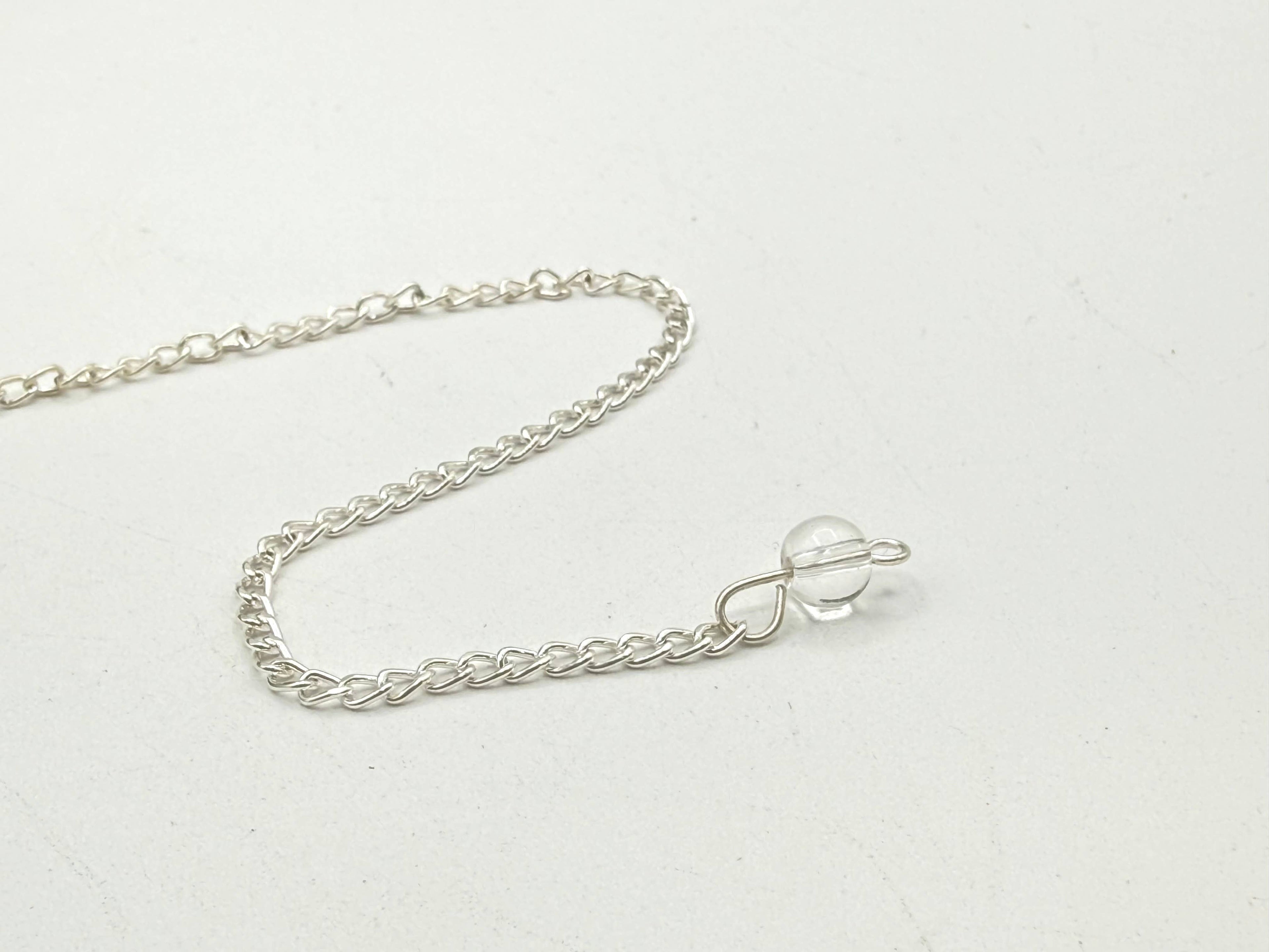 Golden Healer Pendulum w/Silver Plated Chain