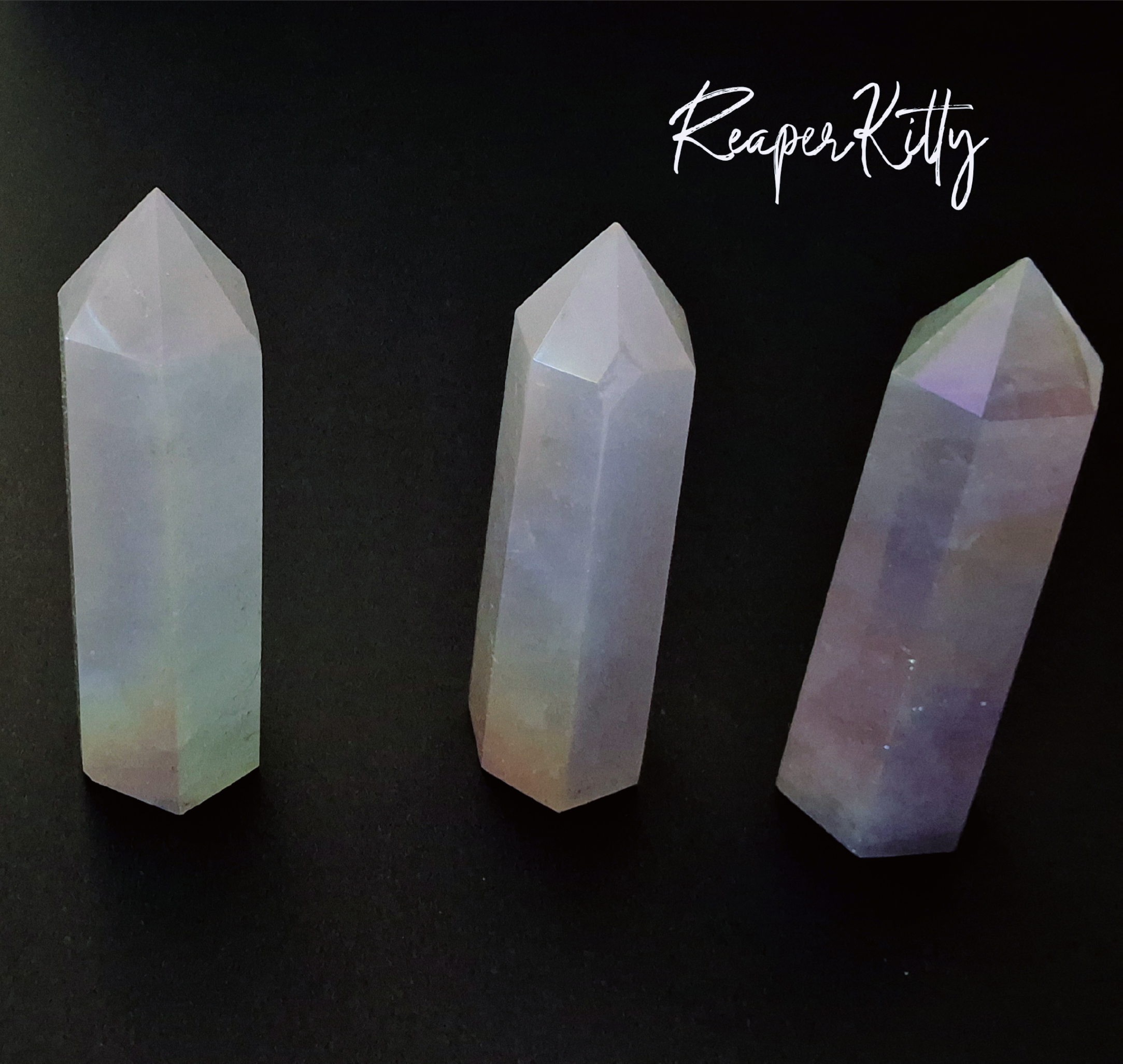 Aura Rose Quartz Tower